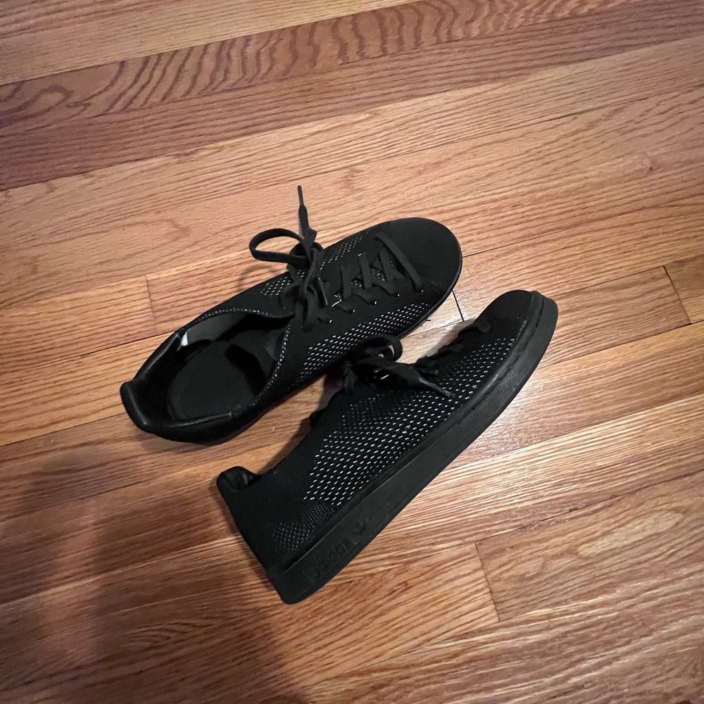 Black Stan Smith Primknit Sneakers